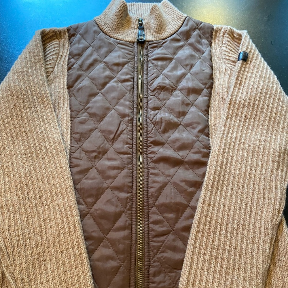 XS DOVER LAMBSWOOL EQUESTRIAN ZIP UP
